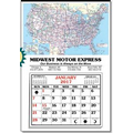 Large U.S. Map Full Apron Calendar